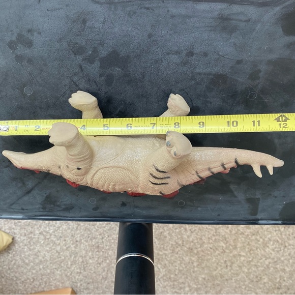 12” Wing Crown Rubber Stegosaurus SPINOSAURUS Dinosaur Toy Figure 2008 - Picture 7 of 8